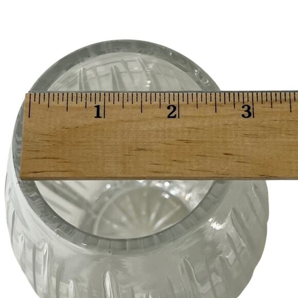 Vintage Hand Cut Clear 24% PbO Lead Crystal Vase 10" Made in Poland - Picture 6 of 7